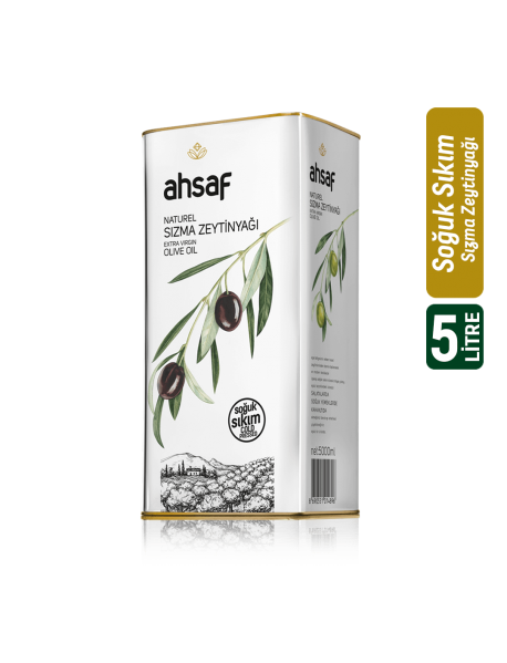 AHSAF SIZMA ZEYTİNYAĞI  5LT