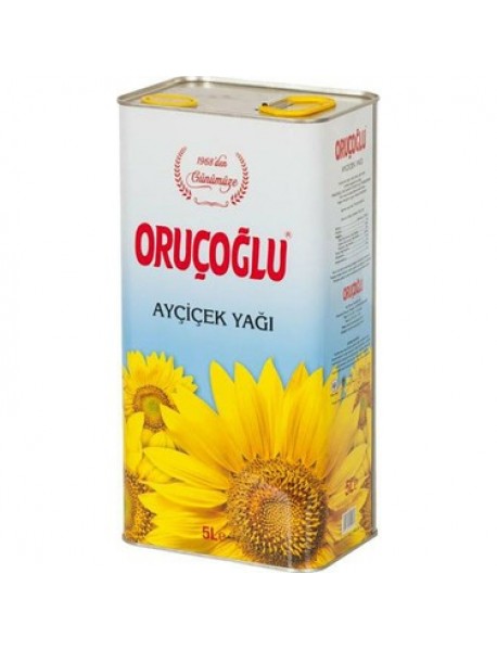 ORUÇOĞLU AYÇİÇEK YAĞI 5 LT