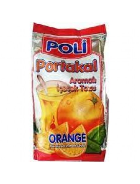 POLİ PORTAKAL AROMALI TOZ İÇECEK 500 GR