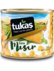 TUKAŞ KONSERVE MISIR 220 GR