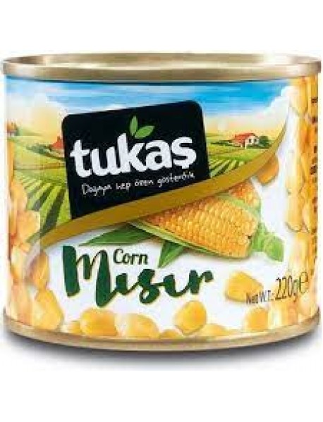 TUKAŞ KONSERVE MISIR 220 GR