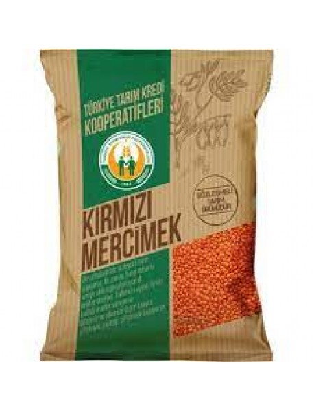 TARIM KREDİ KOOPERATİFİ KIRMIZI MERCİMEK 2,5KG