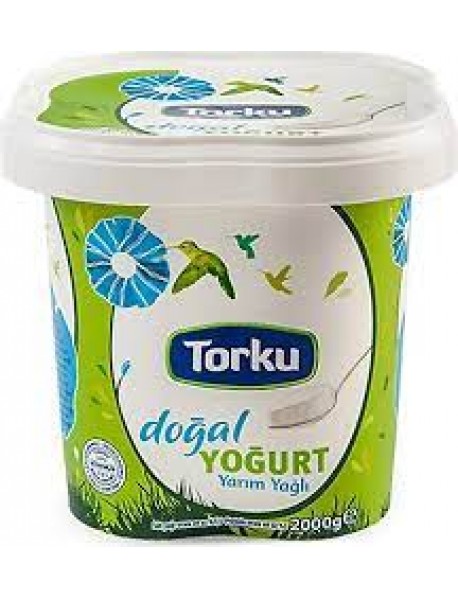 TORKU YARIM YAĞLI YOĞURT 2 KG